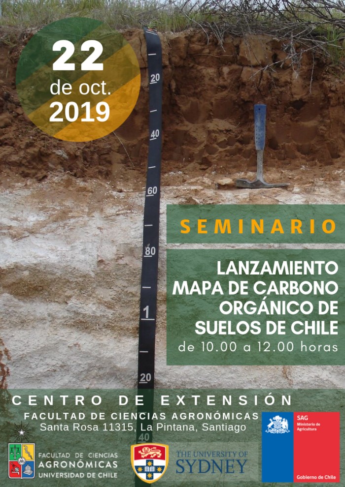 Seminario: «Lanzamiento Mapa de Carbono Orgánico de Suelos de Chile